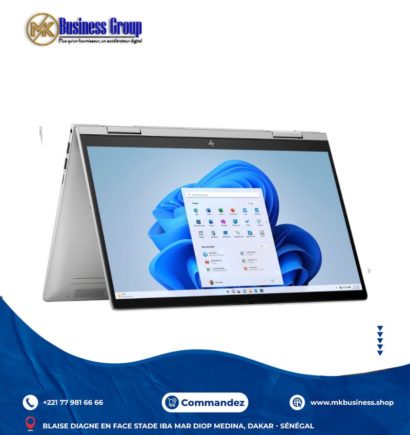 05CDCF98-7BB9-4260-84A2-D8351A9ABA9F HP Envy x360 14-es1013dx – 2-en-1 Convertible – Intel Core 5 120U – 8 Go RAM – 512 Go SSD – Écran tactile FHD 14" – Argent – Image 1