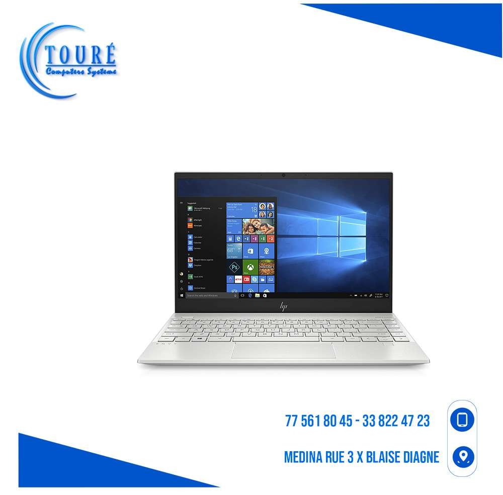 0604202669d416c94ead5.jpeg Ordinateur portable HP Envy 13" fin avec lecteur d'empreintes digitales, écran tactile FHD, Intel Core i7-8565U, 8 Go SDRAM, SSD 256 Go – Image 1