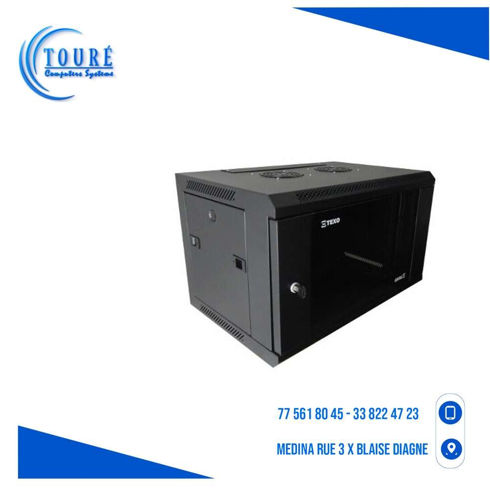 0604202669d4174d7fe42.jpeg Coffret réseau - fixe - largeur 19 pouces - hauteur 15U - profondeur 60 cm - charge utile 60 kg – Image 1