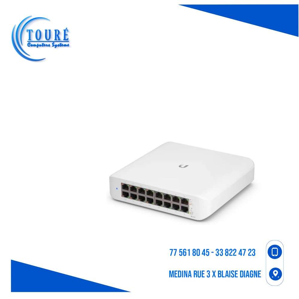 0604202669d4176d64686.jpeg Unifi Switch 16 Ports USW-Lite-16-POE – Image 1
