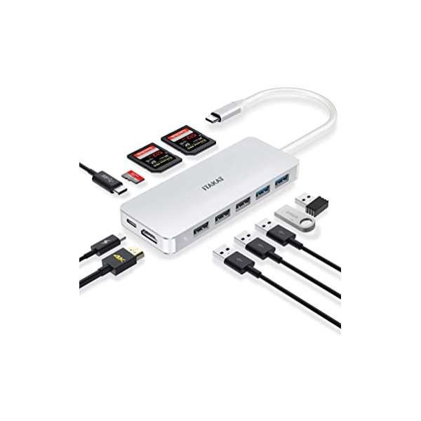 0604202669d422cb68936.jpeg accessoires :adapteurs multifonctions c hdmi 11 ports – Image 1