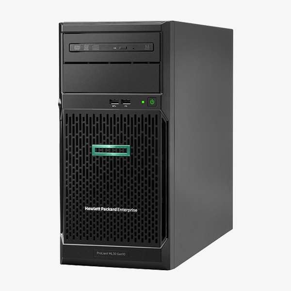 0604202669d423416765e.jpeg HPE Serveur ProLiant ML30 G10 4U - Tour - 1 x Xeon E-2124 - 8 Go RAM - HDD 1 To – Image 1