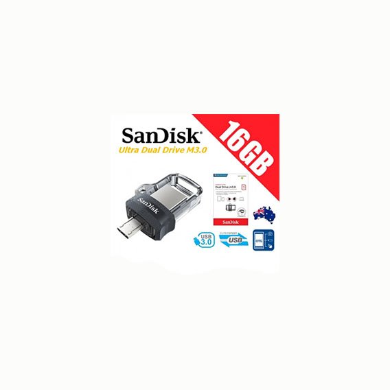 0604202669d427c2f14d3.jpeg DUAL DRIVE 3.0 16G SANDISK – Image 1