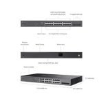 Switch 28 ports Gigabit Omada avec 24 ports PoE – Image 3
