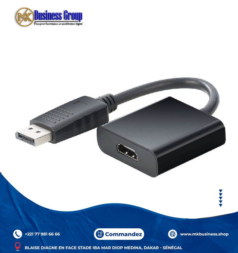 IMG-0351 Adaptateur DisplayPort vers HDMI – Image 1