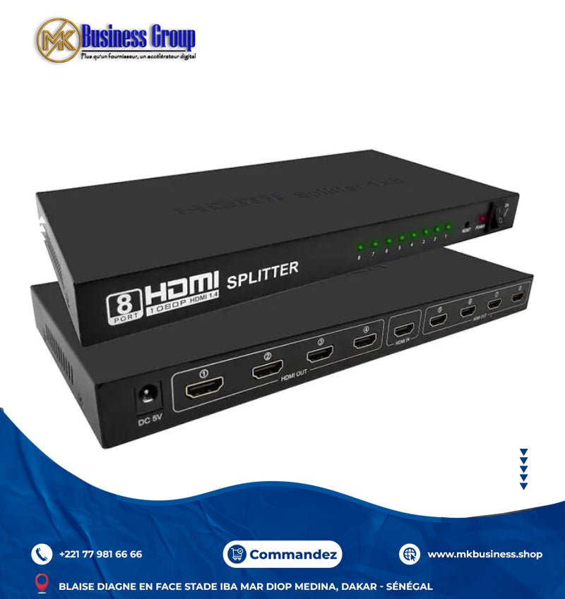 IMG-0511 HDTV Splitter 4K 1×8 – Image 1