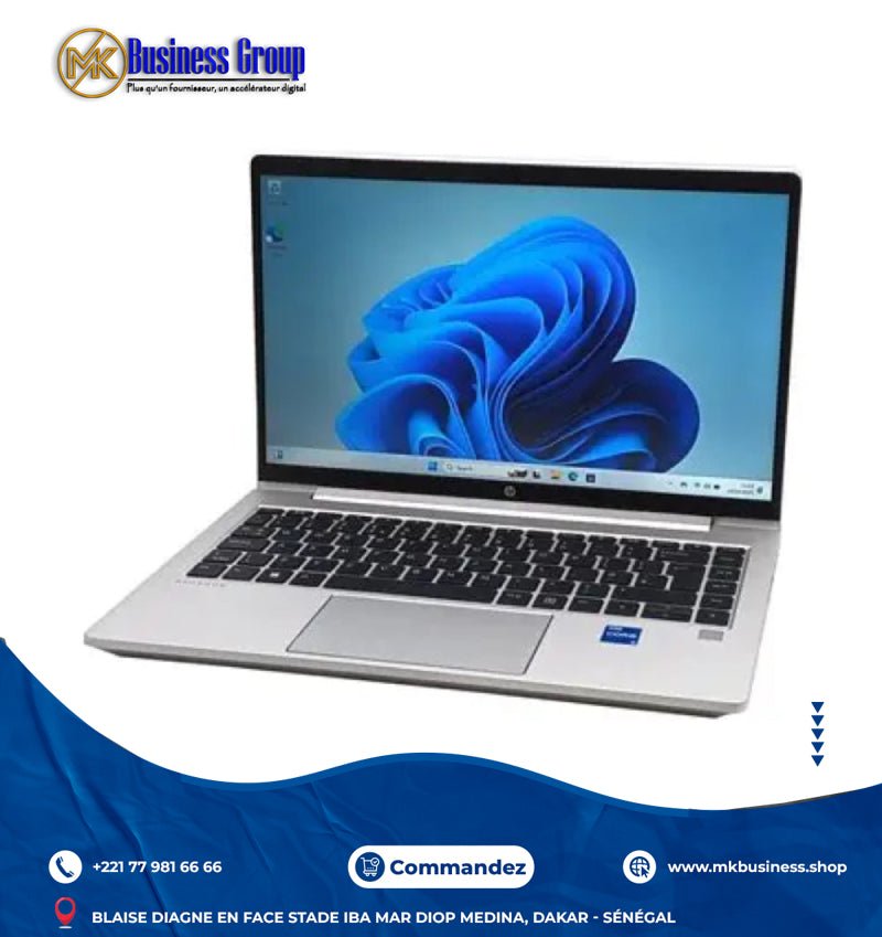 IMG-9013 HP ProBook 440 G10 – 14" FHD – Intel Core i7-1355U – 16 Go RAM – 512 Go SSD – Argent – Image 1
