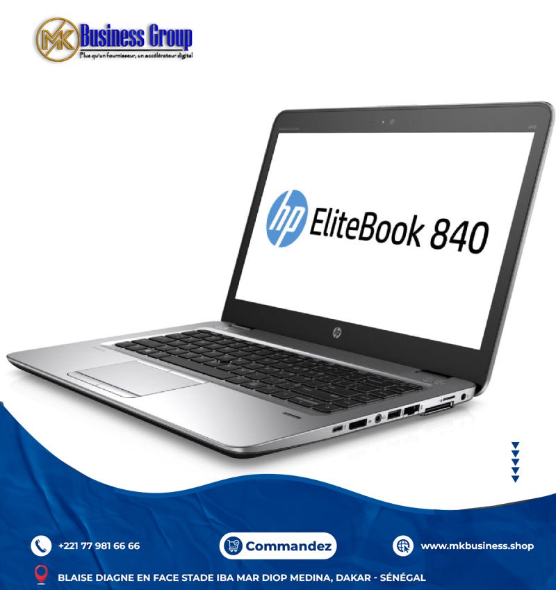 IMG-9021 Ordinateur portable professionnel 14"HP EliteBook 840 G3 – Image 1