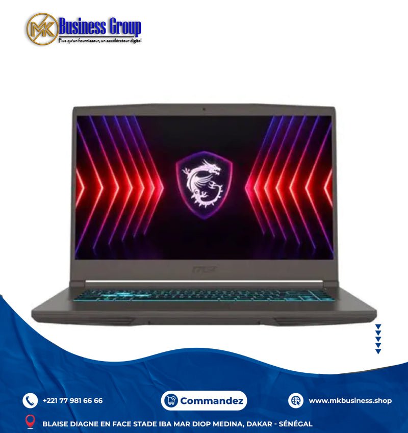 IMG-9025 Ordinateur Portable MSI Thin 15 B13VE – Image 1