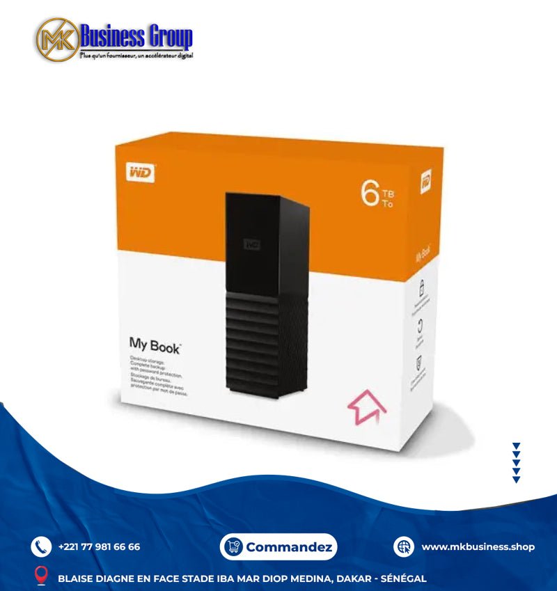IMG-9208 WD My Book 6TB – Disque dur externe – Image 1