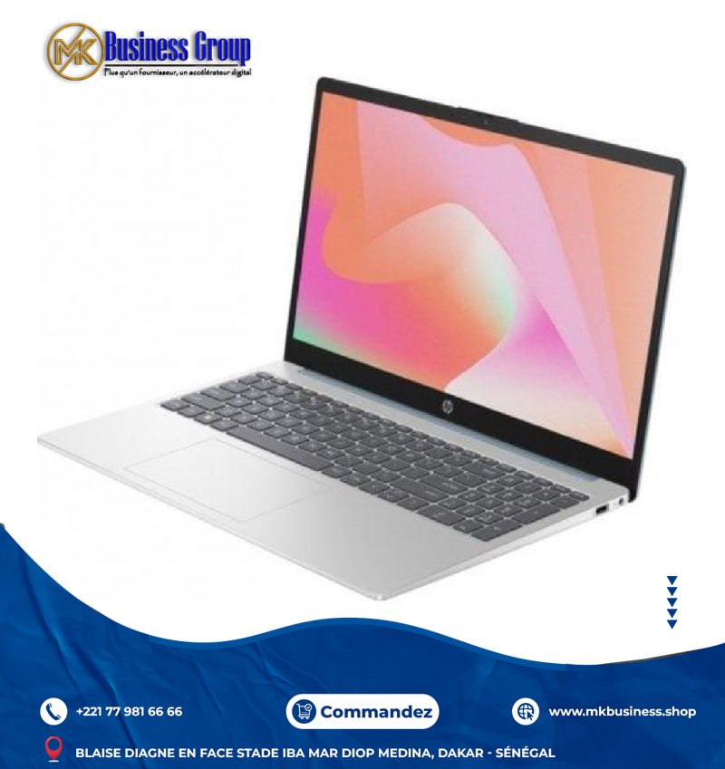 hp15-fd0499nia_1_0cb3de5f-b2ca-49ad-85c6-88e39b96552e HP 15-fd0499nia – Ordinateur portable 15,6" FHD – Intel Core i5 13ᵉ Génération – 8 Go RAM – 512 Go SSD – Argent – Image 1